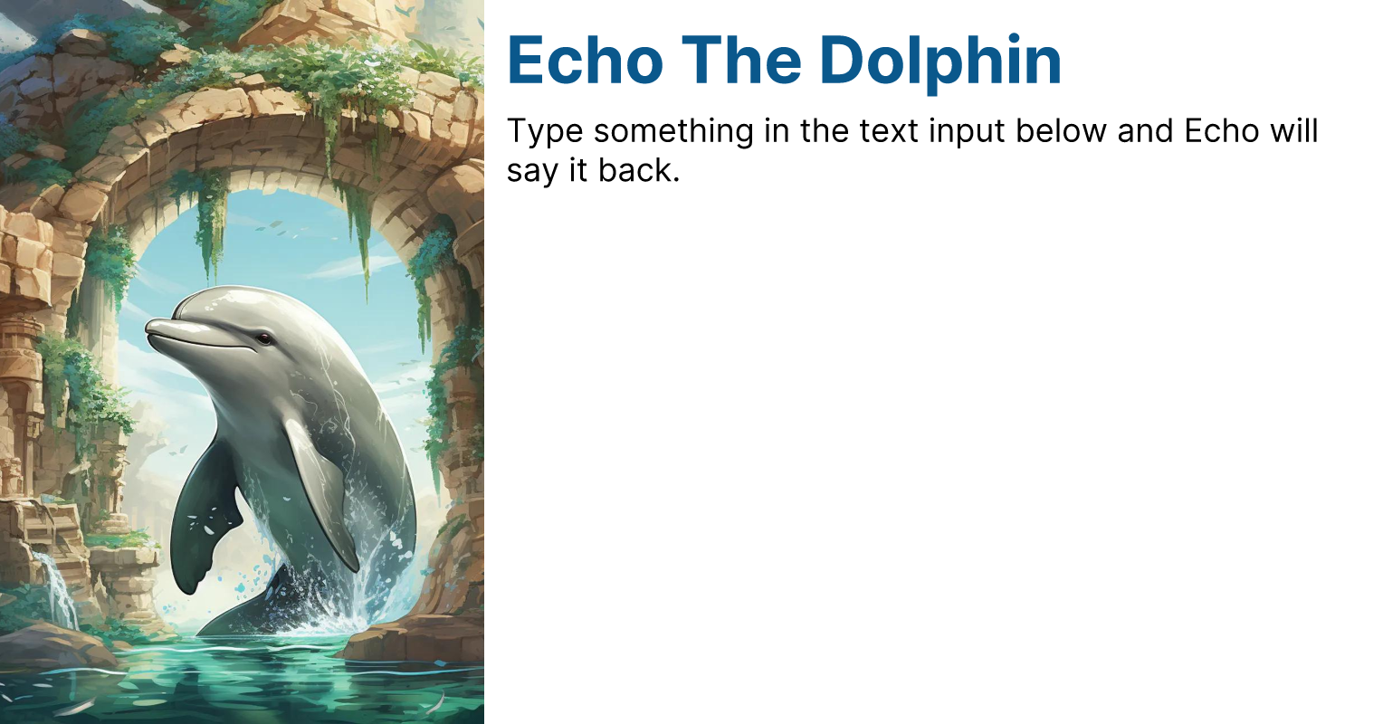 Echo the Dolphin